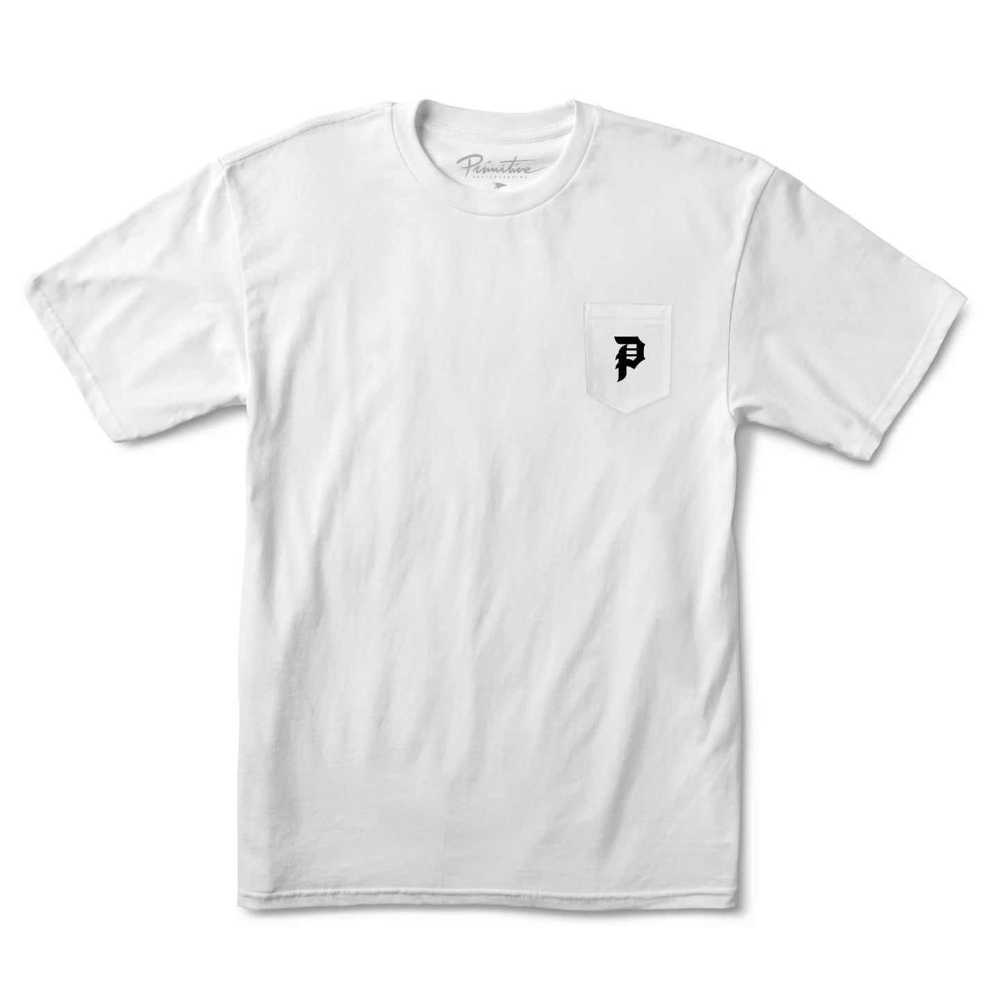 Primitive Goodbye Pocket Tee White S/s Shirt