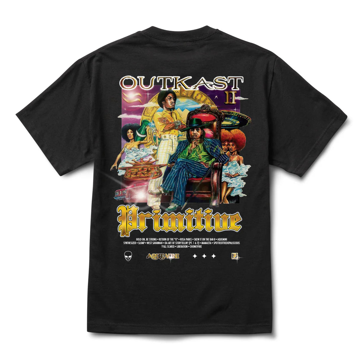 Primitive x Outkast Aquemini Black S/s Shirt
