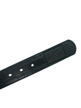 Loosey Black Croc Belt