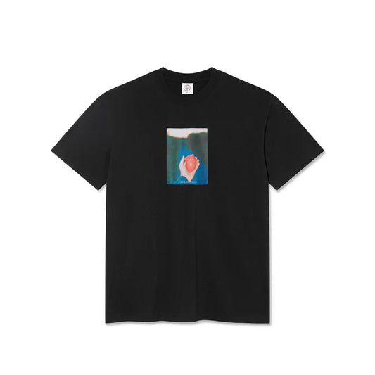 Polar Heart In Hand Black S/s Shirt