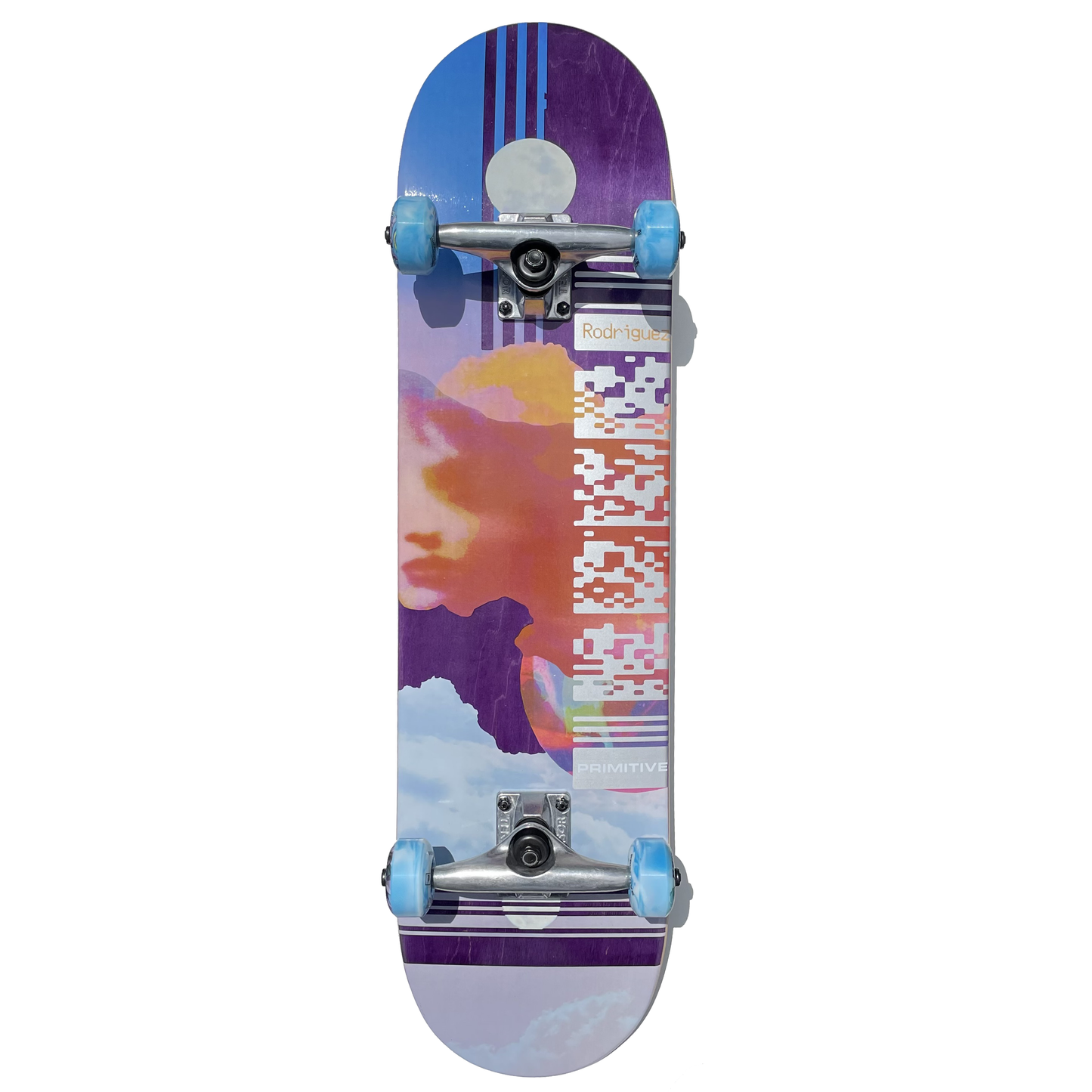 Primitive Rodriguez Eclipse 8" Skateboard Complete