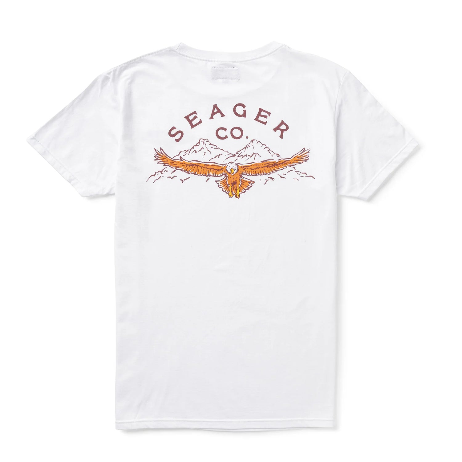Seager Soarin' Vintage White S/s Shirt