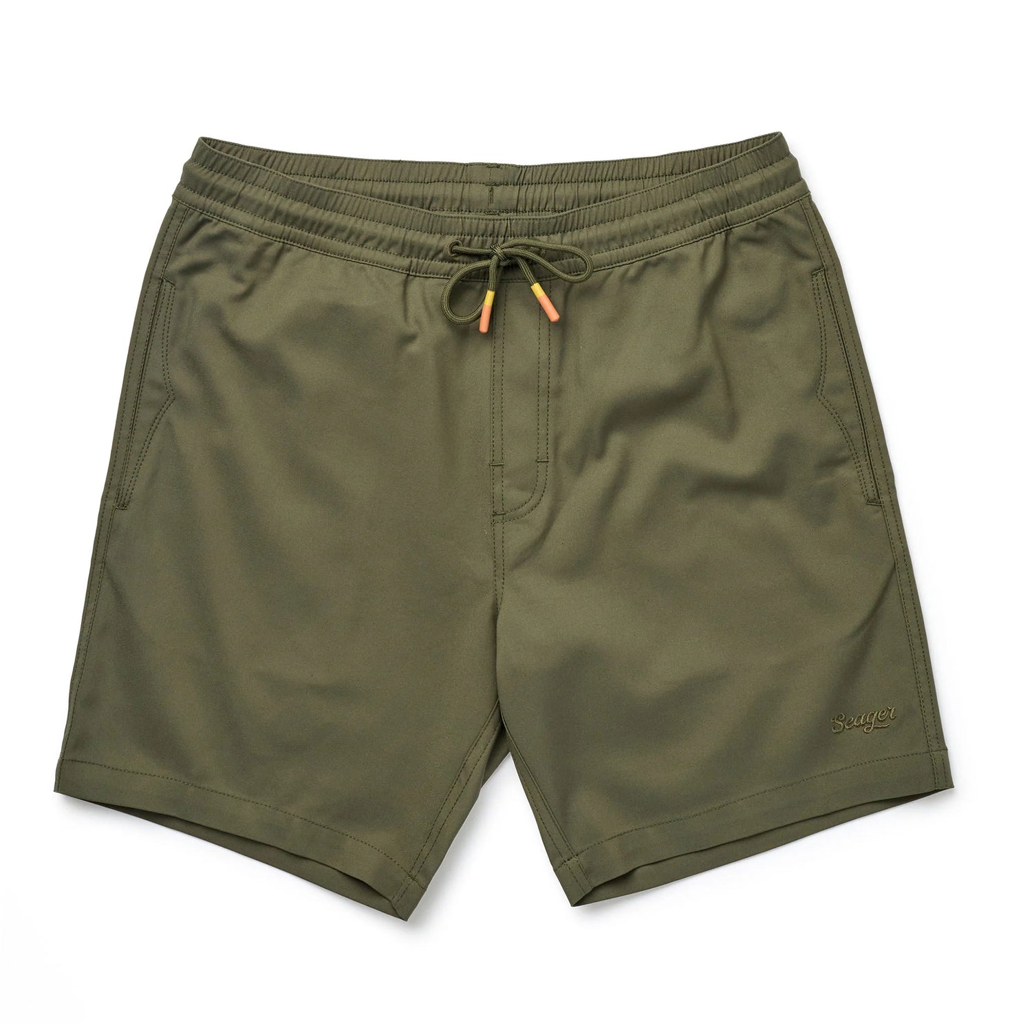 Seager Yuma Dark Olive Shorts