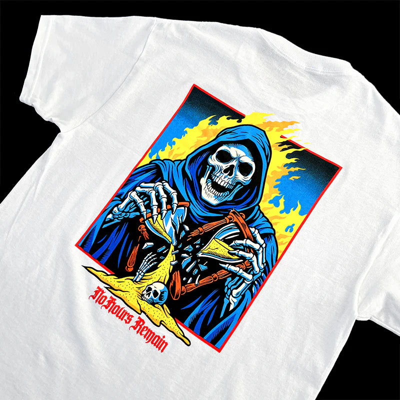 No Hours Remains White S/s Shirt
