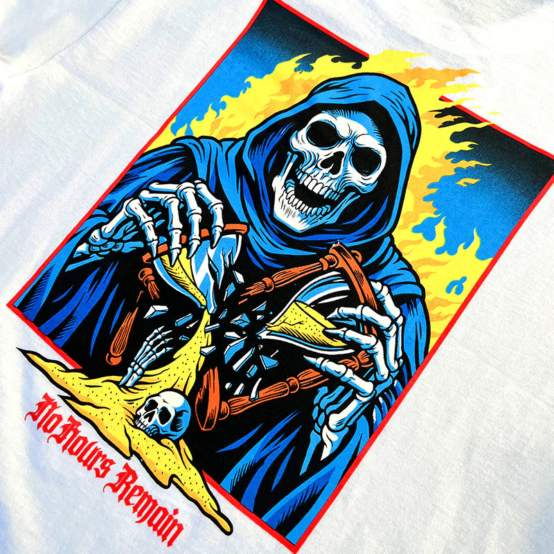 No Hours Remains White S/s Shirt