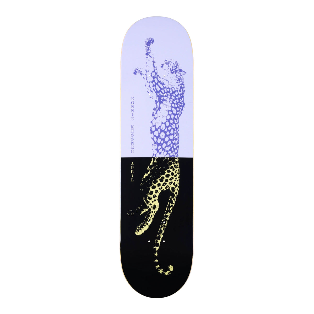 April Ronnie Kessner Two Tone Skateboard Deck