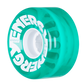 Riedell Radar Energy 78a 62mm Clear Green (Set of 4) Roller Skate Wheels