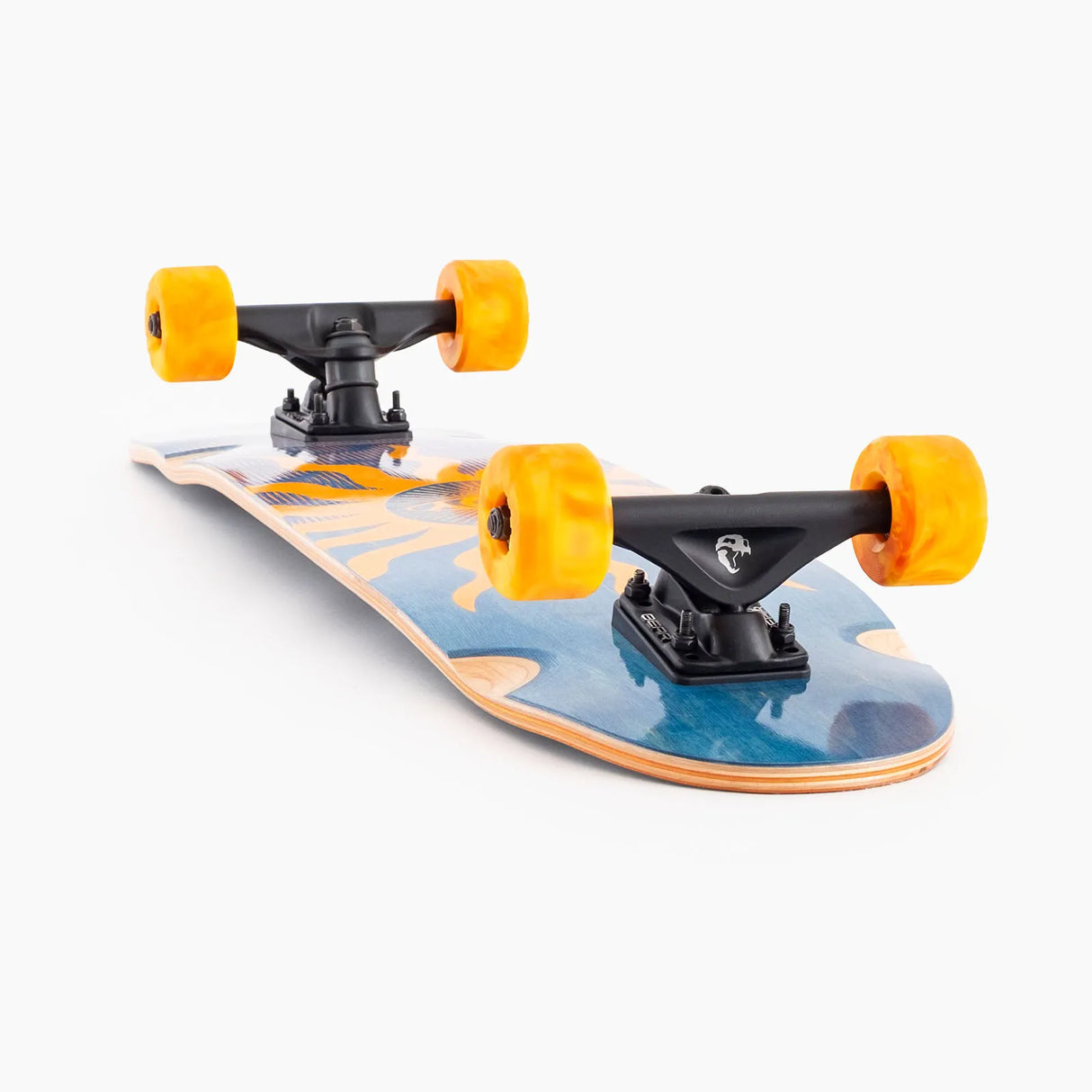 Landyachtz Rally Kitty Sun Jam Longboard Complete Skateboard