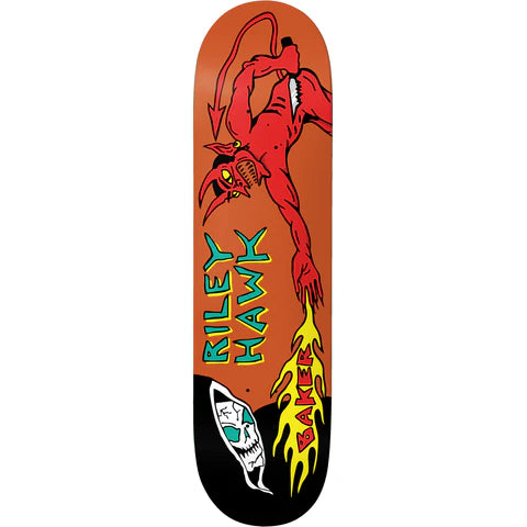 Baker Riley Hawk Evil Vs. Evil 8.5" Skateboard Deck