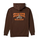 Seager Rodeo Brown Hooded Sweatshirt