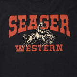 Seager Rodeo Black Tee S/s Shirt