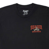 Seager Rodeo Black Tee S/s Shirt