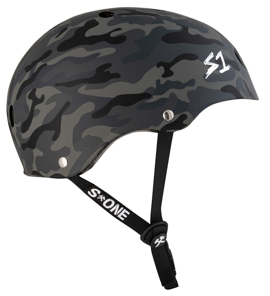 S1 Lifer Black Camo Matte Helmet