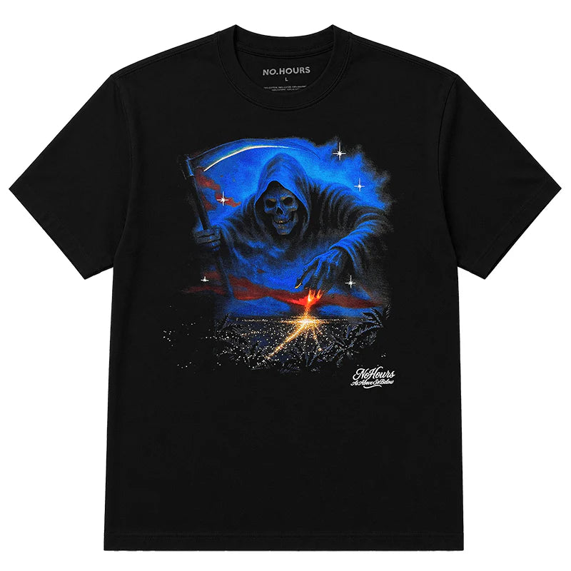 No Hours Sin City Black S/s Shirt