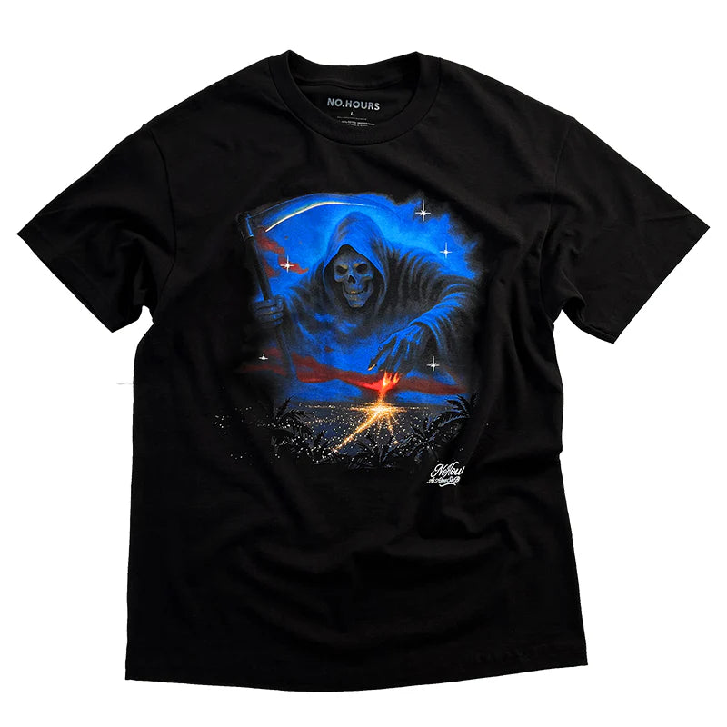 No Hours Sin City Black S/s Shirt