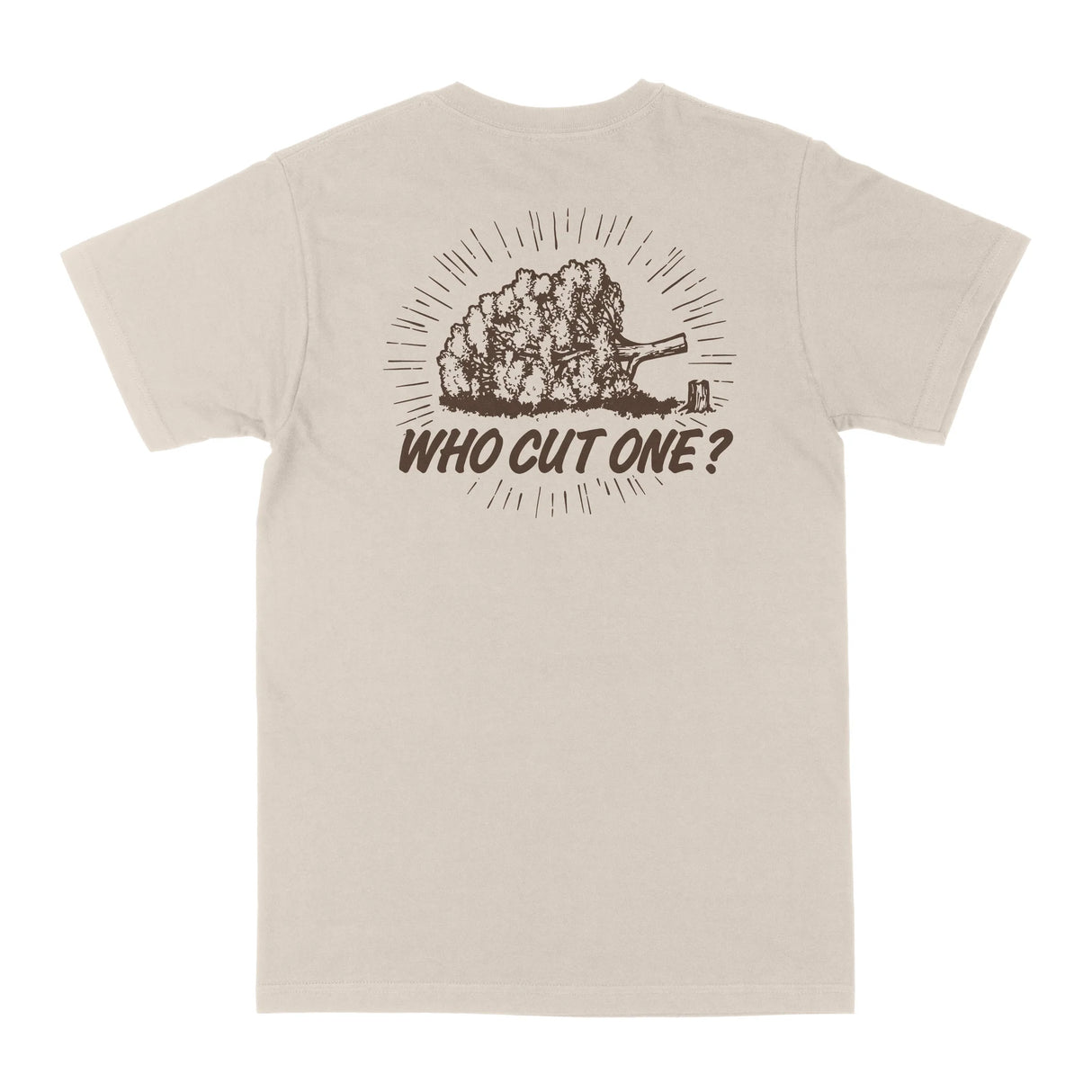 Skate Mental Who Cut One? Natural Shirt