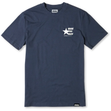 Etnies America Navy White S/s Shirt