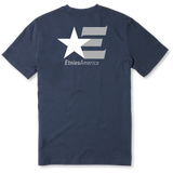 Etnies America Navy White S/s Shirt