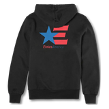 Etnies America Black Zip Up Hooded Sweatshirt