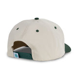 Sendero Cowboy Cream/Green 5 Panel Structured Snapback Hat