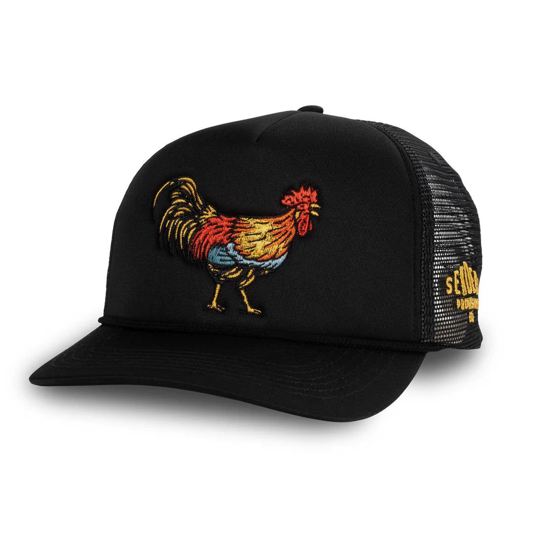 Sendero Yardbird Black Foam Trucker Snapback Hat