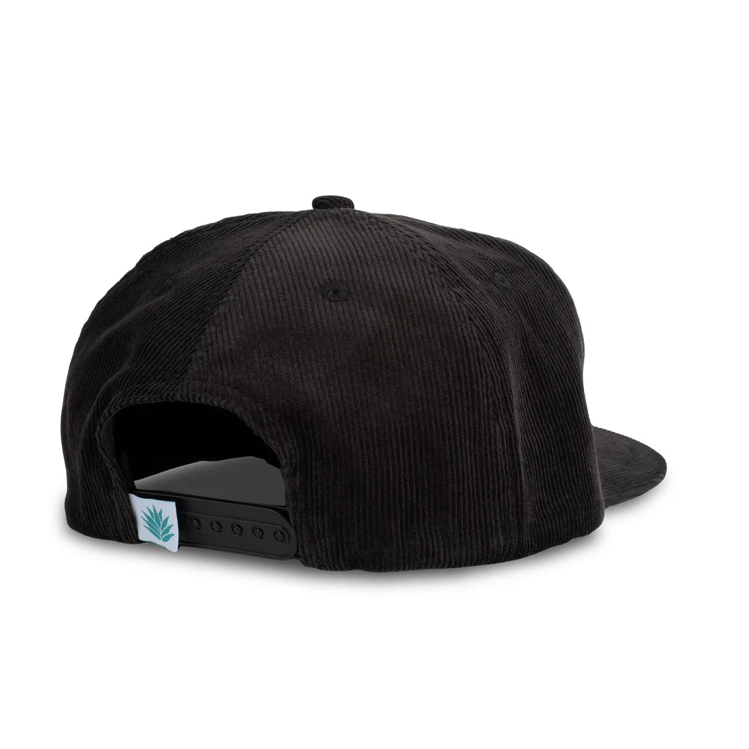 Sendero Senderohead Black 5 Panel Unstructured Snapback Hat