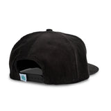 Sendero Senderohead Black 5 Panel Unstructured Snapback Hat