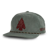 Sendero Senderohead Green 5 Panel Unstructured Snapback Hat