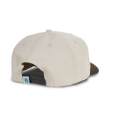Sendero High Stepper Cream 5 Panel Unstructured Snapback Hat