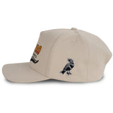 Sendero Cowpokes & Poets Tan 5 Panel Structured Snapback Hat