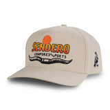 Sendero Cowpokes & Poets Tan 5 Panel Structured Snapback Hat