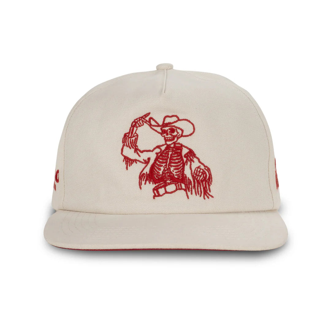 Sendero Howdy Stranger White 5-Panel Unstructured Snapback Hat