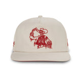 Sendero Howdy Stranger White 5-Panel Unstructured Snapback Hat