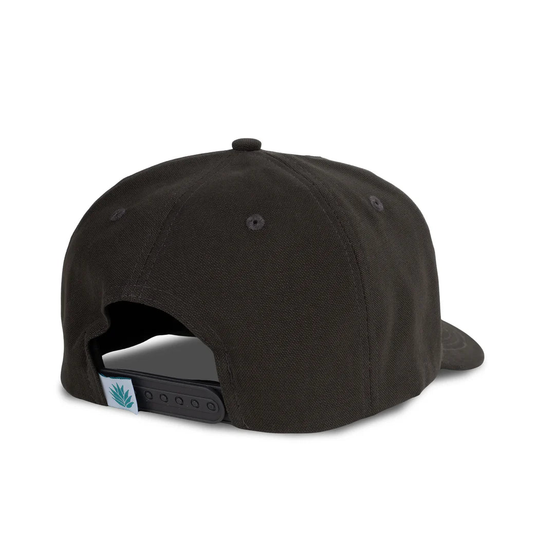 Sendero Real Western Black 5 Panel Unstructured Snapback Hat