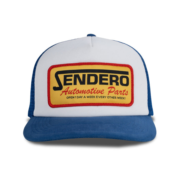 Sendero Sendero Automotive Blue Foam Trucker Snapback Hat