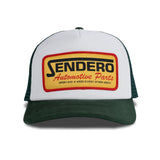 Sendero Sendero Automotive Green Foam Trucker Snapback Hat