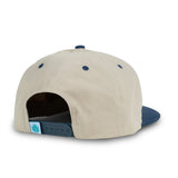 Sendero Leroy Brown Khaki/Navy 5 Panel Structured Snapback Hat