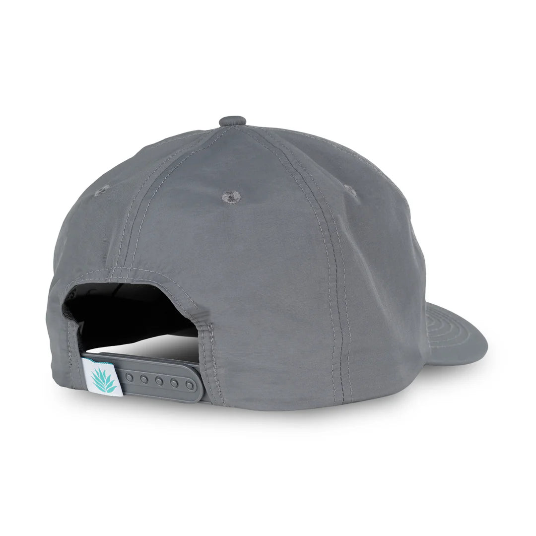Sendero High Plains Black 5 Panel Unstructured Snapback Hat