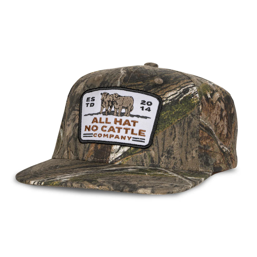Sendero All Hat No Cattle Mossy Oak Snapback Hat