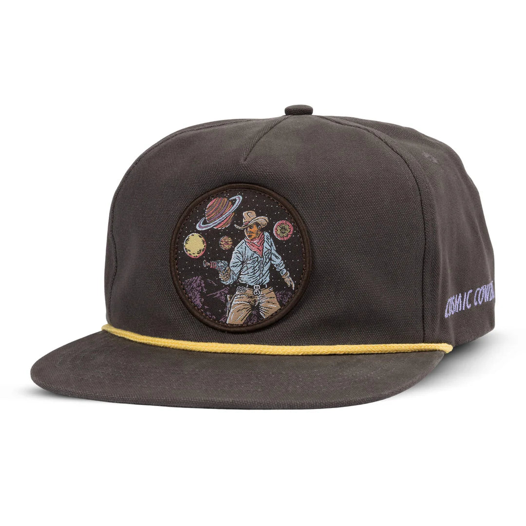 Sendero Cosmic Cowboy Gray 5 Panel Unstructured Snapback Hat
