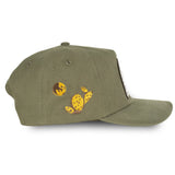 Sendero Solitario Olive 5 Panel Meshback Snapback Hat