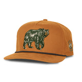 Sendero Bear Gold Snapback Hat