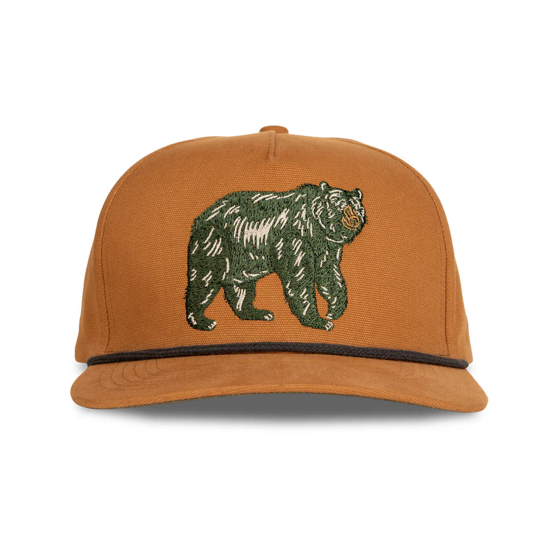 Sendero Bear Gold Snapback Hat