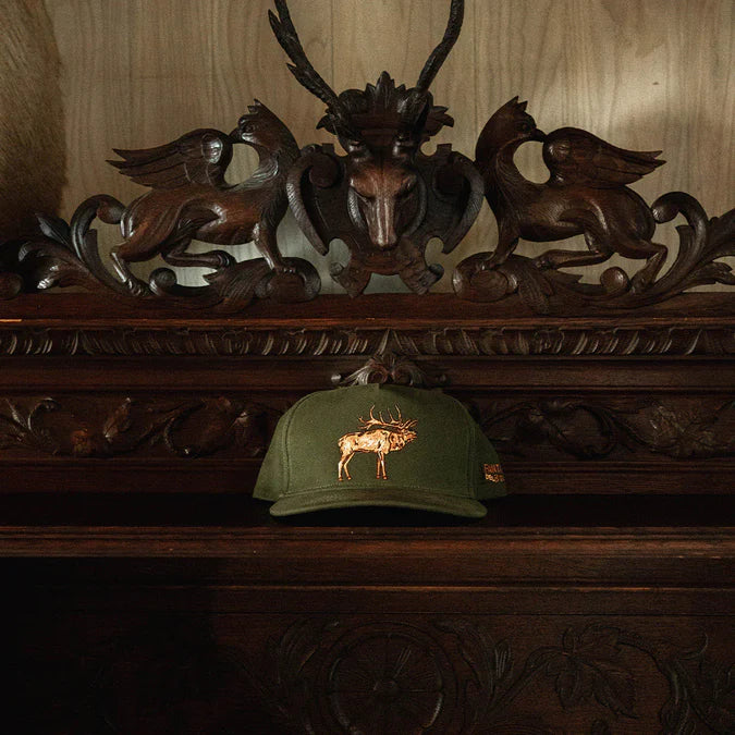 Sendero Elk Green Snapback Hat