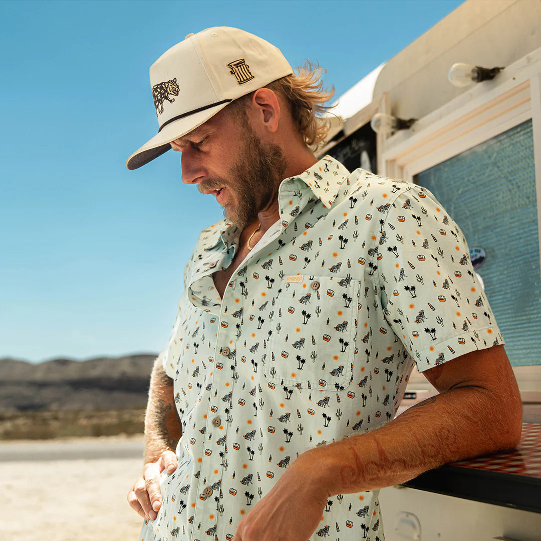 Sendero Opossum White Snapback Hat