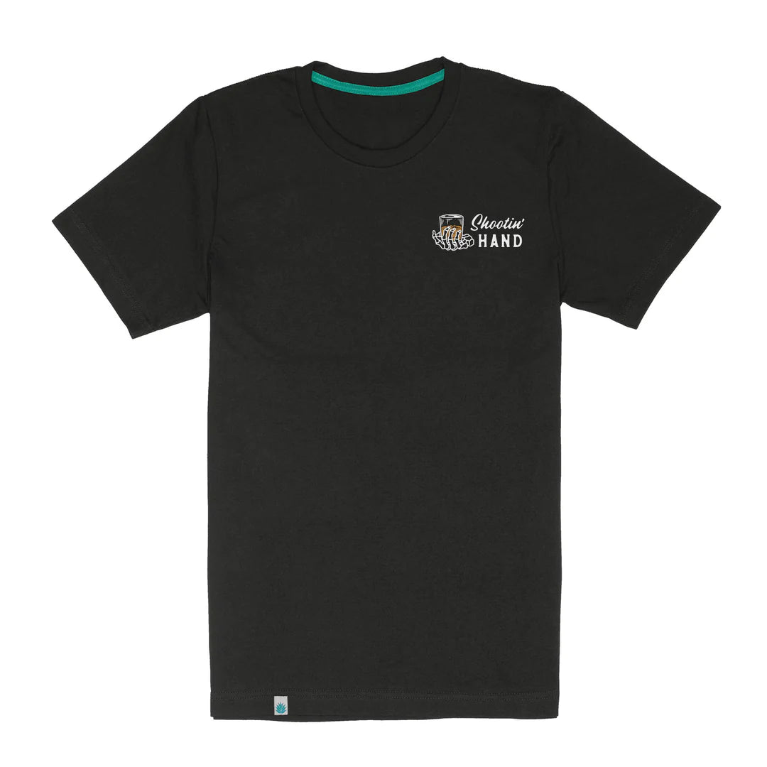 Sendero Shootin' Hand Black S/s Shirt