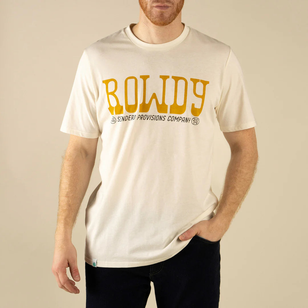 Sendero Rowdy Vintage White S/s Shirt