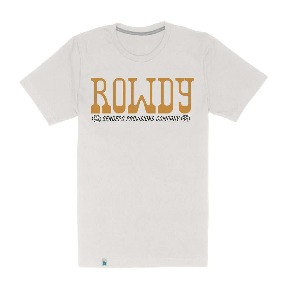 Sendero Rowdy Vintage White S/s Shirt