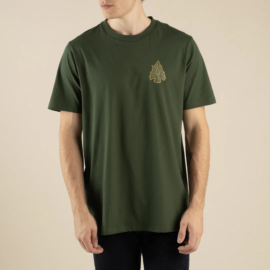 Sendero Senderohead Army Green S/s Shirt