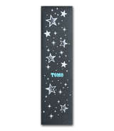 Tomo Stars - Metallic Silver Graphic Griptape